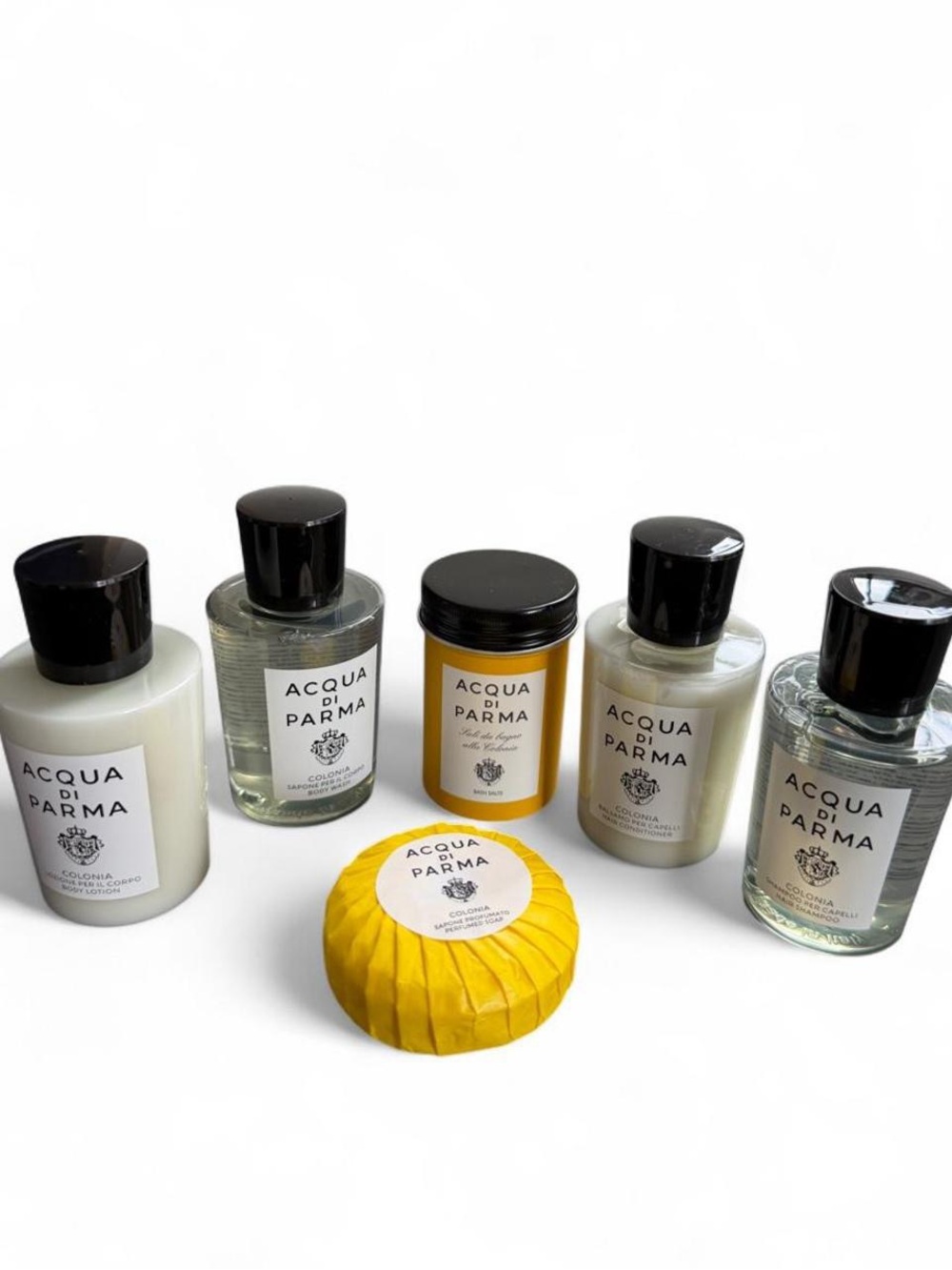 Acqua Di Parma Colonia Bath & Body 6 pack travel size Set (75ml)